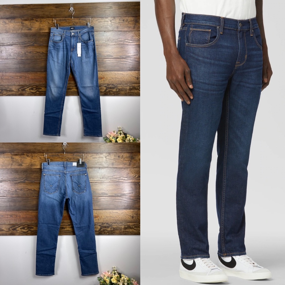 Hudson Jeans Byron Straight Leg Jean Men Size 34 New